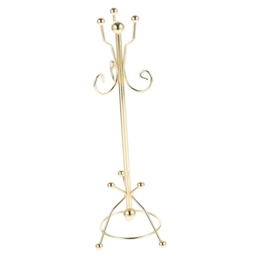 LRXIYODE 112 Miniatur Puppenhaus Puppe Kleidung Rack Ankleidezimmer Zubehör Spielzeug Zimmer Lagerung Rack von LRXIYODE
