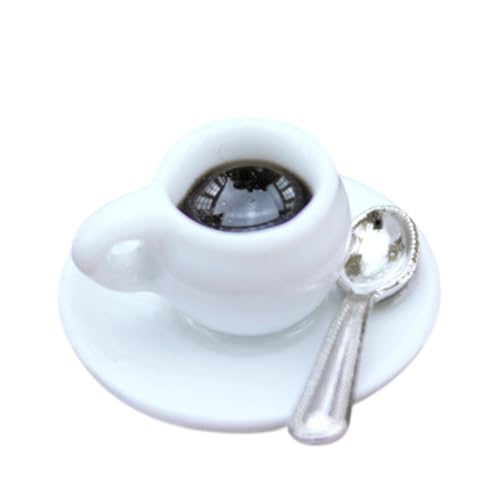 LRXIYODE Puppenhaus-kaffeetasse Kleines Kaffeetassenmodell Mini-House-szenendekor Mini-hausmodell Simulation Kaffeetassendekor Simulation Kaffeetasse Ornament Weiß Keramik LRXIYODE Puppenhaus-kaffeetasse Kleines Kaffeetassenmodell Mini-House-szenendekor Mini-hausmodell Simulation Kaffeetassendekor Simulation Kaffeetasse Ornament Weiß Keramik von LRXIYODE