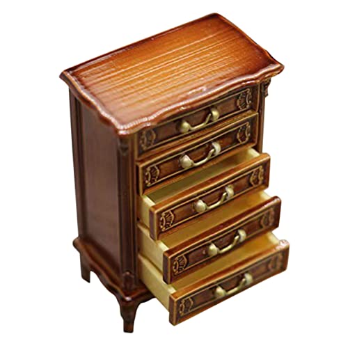 LRXIYODE Puppenhausschrank Mini - Süßes Zimmerdekor für kinderspielzeug Dollhouse Furniture Miniaturspielzeug interessanter Minischrank Plastik Light Brown LRXIYODE Puppenhausschrank Mini - Süßes Zimmerdekor für kinderspielzeug Dollhouse Furniture Miniaturspielzeug interessanter Minischrank Plastik Light Brown von LRXIYODE