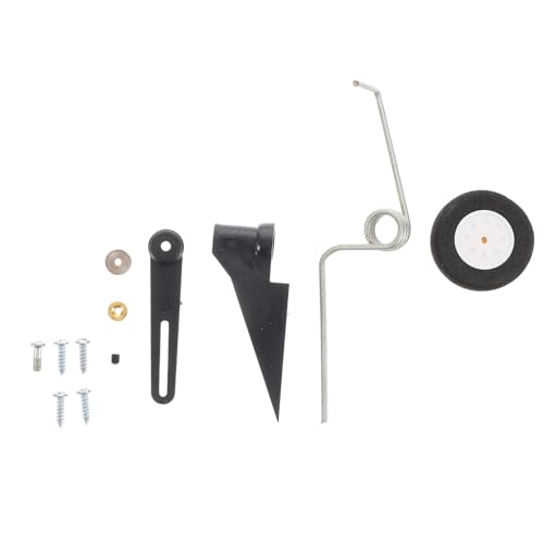 LRXIYODE Rc Flugzeug Landegestell Langlebig Robust Ersatzteil Tail Wheel Assembly Modellflugzeug Zubehör Stabil für Klasse und Kleinere Ferngesteuerte Flugzeuge von LRXIYODE