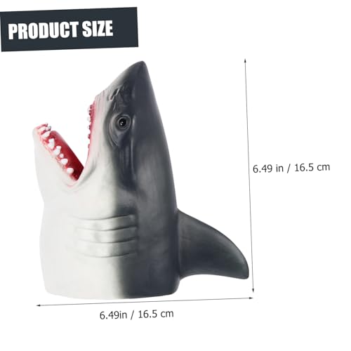 LRXIYODE Realistische Fisch handpuppe Tiermodell Pädagogisch für Interaktives Rollenspiel und Naturwissenschaft Bildung Fördert Fantasie und Soziale Entwicklung von LRXIYODE