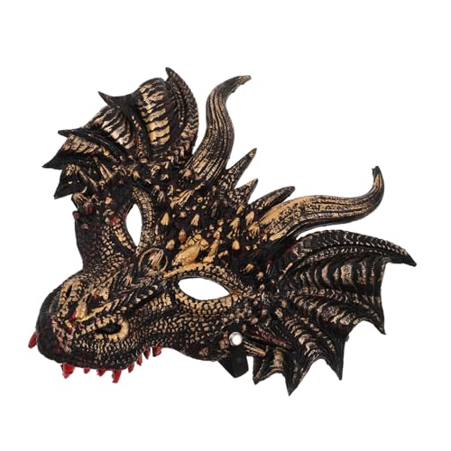 LRXIYODE Realistische Halloween-drachenmaske Vollgesicht Tierkopf Cosplay Kostümaccessoire Wiederverwendbar für Karneval Maskenball Party und Theateraufführungen LRXIYODE Realistische Halloween-drachenmaske Vollgesicht Tierkopf Cosplay Kostümaccessoire Wiederverwendbar für Karneval Maskenball Party und Theateraufführungen von LRXIYODE