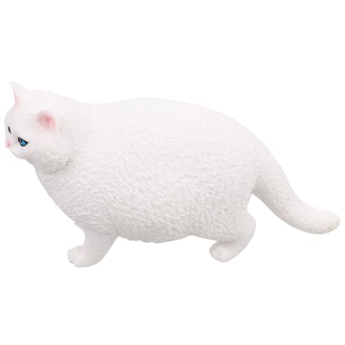 LRXIYODE Realistische Kurze Fell Katze Figur Kinderzimmer Dekor Kunststoff Tierfigur Lernspielzeug für LRXIYODE Realistische Kurze Fell Katze Figur Kinderzimmer Dekor Kunststoff Tierfigur Lernspielzeug für von LRXIYODE