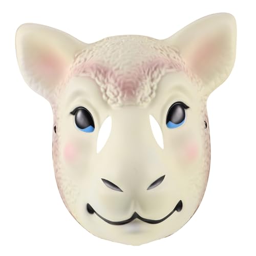 LRXIYODE Realistische Schaf Maske Vollgesichts Halloween Maske Gruseliges Kostüm für Maskenbälle und Karneval Atmungsaktiv Wiederverwendbar für Damen und Herren LRXIYODE Realistische Schaf Maske Vollgesichts Halloween Maske Gruseliges Kostüm für Maskenbälle und Karneval Atmungsaktiv Wiederverwendbar für Damen und Herren von LRXIYODE