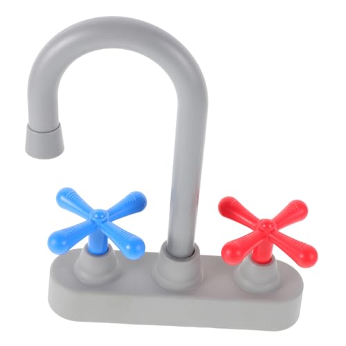 LRXIYODE Realistischer Kunststoff Spiel Wasserhahn für Leicht und Tragbar Detailgetreues Küchenarmatur Zubehör für Fantasievolles Rollenspiel zu Hause im Kindergarten Ausflügen LRXIYODE Realistischer Kunststoff Spiel Wasserhahn für Leicht und Tragbar Detailgetreues Küchenarmatur Zubehör für Fantasievolles Rollenspiel zu Hause im Kindergarten Ausflügen von LRXIYODE