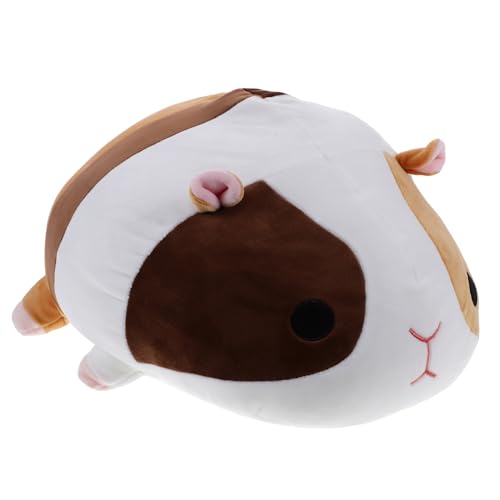 LRXIYODE Realistisches Meerschweinchen Plüschkissen Kuscheliges Stofftier für Vielseitiges Dekokissen und Festival Weiches Guinea Pig Kuscheltier für Sofa und Fotoshootings von LRXIYODE