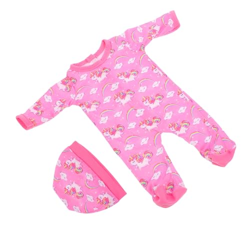 LRXIYODE Reborn Puppenkleidung mit Mütze Puppen Overall mit Cartoon Print Weiche Leicht Anzuziehende Puppenkleidung für Kreatives Rollenspiel Zubehör LRXIYODE Reborn Puppenkleidung mit Mütze Puppen Overall mit Cartoon Print Weiche Leicht Anzuziehende Puppenkleidung für Kreatives Rollenspiel Zubehör von LRXIYODE