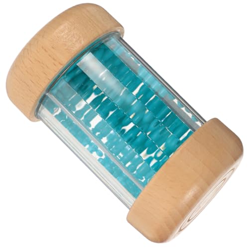 LRXIYODE Regenstick Musikinstrument Beaded Raindrop Klangspielzeug für Musikalische Früherziehung und Sensorische Entwicklung Sicher Langlebig für Junge Mädchen und Kleinkinder von LRXIYODE