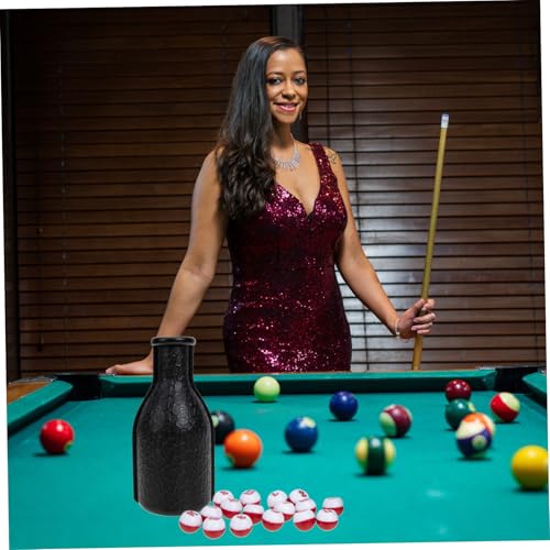LRXIYODE Resin Billard Flasche Verschleißfest Professioneller Snooker Pool Shaker für Tischbillard Zuhause Robust und Praktisch für Spieler von LRXIYODE