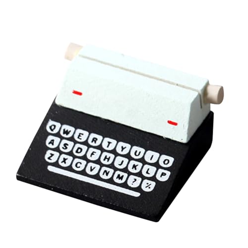 LRXIYODE Retro Schreibmaschine Figur Vintage Desktop Deko für Wohnkultur Weihnachtsdekoration Stilvolle Mini Verzierung für Puppenhaus LRXIYODE Retro Schreibmaschine Figur Vintage Desktop Deko für Wohnkultur Weihnachtsdekoration Stilvolle Mini Verzierung für Puppenhaus von LRXIYODE