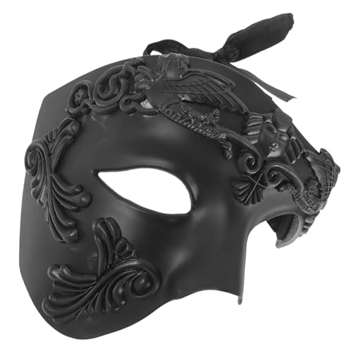 LRXIYODE Römischer Soldat Maske für Halloween Maskenball Leichte und Bequeme Halbmaske Einzigartiges Vintage Design für Karneval und Kostümparty LRXIYODE Römischer Soldat Maske für Halloween Maskenball Leichte und Bequeme Halbmaske Einzigartiges Vintage Design für Karneval und Kostümparty von LRXIYODE
