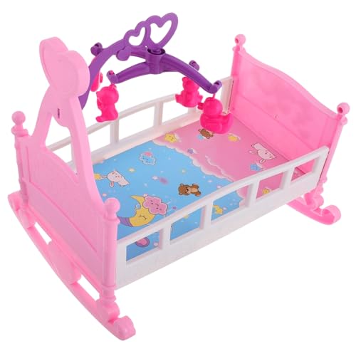 LRXIYODE Satz Schaukelbett für Puppen puppenmöbel Bett Mini-Puppenhaus- Puppenhaus Swinging Bett Miniaturbettmodell Puppenhaus-Miniaturmöbel Plastik LRXIYODE Satz Schaukelbett für Puppen puppenmöbel Bett Mini-Puppenhaus- Puppenhaus Swinging Bett Miniaturbettmodell Puppenhaus-Miniaturmöbel Plastik von LRXIYODE