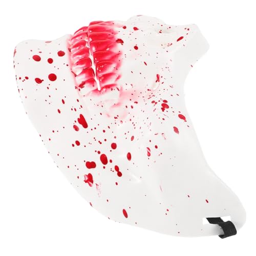 LRXIYODE Schädelmaske gruselige maske halloween dekoration halloween zubehör Horrormaske Unheimliche Maske -Halbmaske Halloween -Skelettmaske Gruselige Skelettmaske Plastik LRXIYODE Schädelmaske gruselige maske halloween dekoration halloween zubehör Horrormaske Unheimliche Maske -Halbmaske Halloween -Skelettmaske Gruselige Skelettmaske Plastik von LRXIYODE