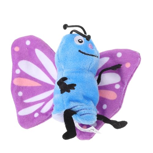 LRXIYODE Schmetterling Handpuppe Plüsch Kuscheltier Weiche Tier Handpuppen für Puppentheater Pädagogisch Sicher für Kleinkinder und Mädchen LRXIYODE Schmetterling Handpuppe Plüsch Kuscheltier Weiche Tier Handpuppen für Puppentheater Pädagogisch Sicher für Kleinkinder und Mädchen von LRXIYODE