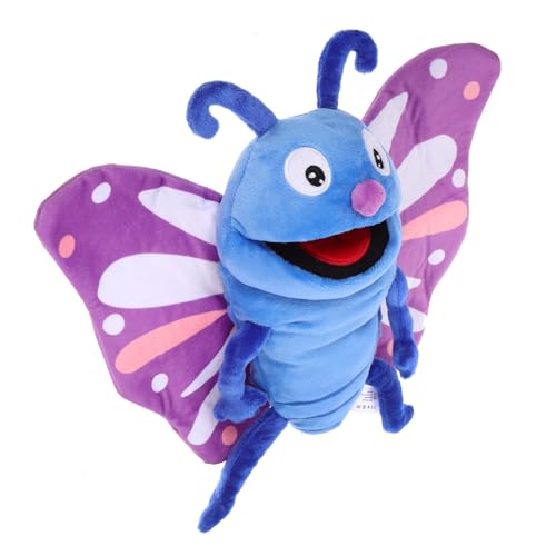 LRXIYODE Schmetterlings Handpuppe aus Plüsch Interaktive Rollenspiel Handpuppe für Bewegliche für Geschichtenerzählen und Kreative Spielstunden LRXIYODE Schmetterlings Handpuppe aus Plüsch Interaktive Rollenspiel Handpuppe für Bewegliche für Geschichtenerzählen und Kreative Spielstunden von LRXIYODE