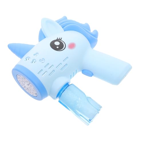 LRXIYODE Seifenblasenmaschine Tragbarer Elektrischer Blasenbläser Für Einhorn Design Für Innen Und Außenbereiche Partys Hochzeiten Und Geburtstagsfeiern von LRXIYODE