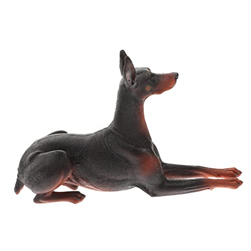 LRXIYODE Simulation Durbin Modell Kinderspielzeug Cartoon Hundeornament Simuliertes Hundemodell Hundestatue Kleines Hundemodell Stehendes Hundemodell Welpenmodell Hundeornamente von LRXIYODE
