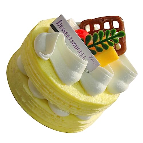 LRXIYODE Künstliches Kuchenmodell Realistisches Dessert- Für Hochzeit Party Fotografie Hochwertige Simulation Für Ausstellungen Und Lehrzwecke LRXIYODE Künstliches Kuchenmodell Realistisches Dessert- Für Hochzeit Party Fotografie Hochwertige Simulation Für Ausstellungen Und Lehrzwecke von LRXIYODE