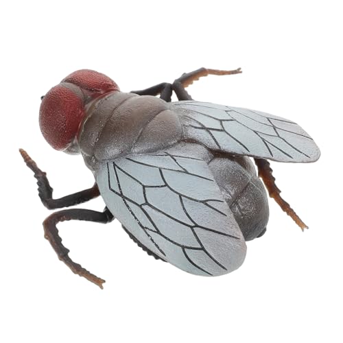 LRXIYODE Simulationsfliege Praktischer Scherz Fliege Streich Fliege Für Scherz Realistisches Insekt Falsche Fliege Insektenstreiche Realistische Kleine Fliegen Für Scherz von LRXIYODE