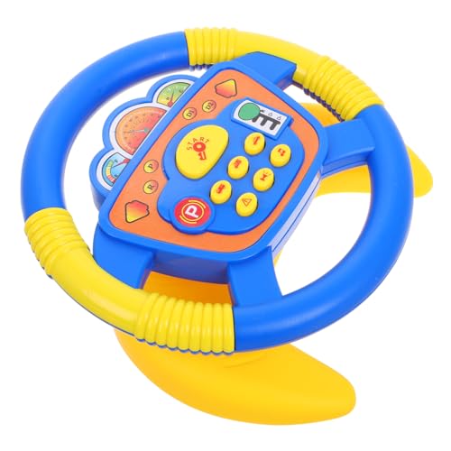 LRXIYODE Simuliertes Fahren Controller Lenkrad Spielzeug Mit Licht Und Musik Für Kinder Rollenspiel Pädagogisches Spielzeug Für Jungen Und Mädchen LRXIYODE Simuliertes Fahren Controller Lenkrad Spielzeug Mit Licht Und Musik Für Kinder Rollenspiel Pädagogisches Spielzeug Für Jungen Und Mädchen von LRXIYODE