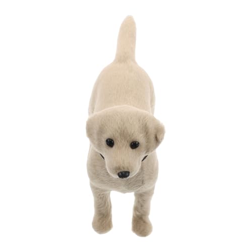 LRXIYODE Simuliertes Hundemodell Geburtstagsgeschenk Hund Labrador-Hundefigur Welpenstatue künstliches Hundemodell Welpenerkennungsmodell für Hundemodelle Polyethylen Weiß LRXIYODE Simuliertes Hundemodell Geburtstagsgeschenk Hund Labrador-Hundefigur Welpenstatue künstliches Hundemodell Welpenerkennungsmodell für Hundemodelle Polyethylen Weiß von LRXIYODE