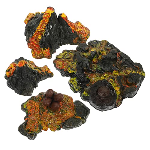 LRXIYODE Simuliertes Vulkanmodell Set Naturgetreue Miniatur Vulkanfiguren Realistische Landschaftsdekoration für Sandkästen und Aquarium Pädagogisches zur Vulkanexplosion Teilig LRXIYODE Simuliertes Vulkanmodell Set Naturgetreue Miniatur Vulkanfiguren Realistische Landschaftsdekoration für Sandkästen und Aquarium Pädagogisches zur Vulkanexplosion Teilig von LRXIYODE