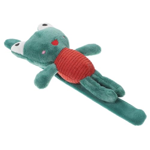 LRXIYODE Slap Bracelet Kinderarmband Frosch Form Kuscheltier Design Bequem Leicht Tragbar Party Mitgebsel für Jungen Mädchen LRXIYODE Slap Bracelet Kinderarmband Frosch Form Kuscheltier Design Bequem Leicht Tragbar Party Mitgebsel für Jungen Mädchen von LRXIYODE