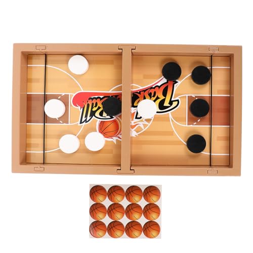 LRXIYODE Sling Hockey Brettspiel Schnelles Puckspiel Familienspiel Interaktives Desktop Fördert Hand Auge Koordination Feinmotorik LRXIYODE Sling Hockey Brettspiel Schnelles Puckspiel Familienspiel Interaktives Desktop Fördert Hand Auge Koordination Feinmotorik von LRXIYODE