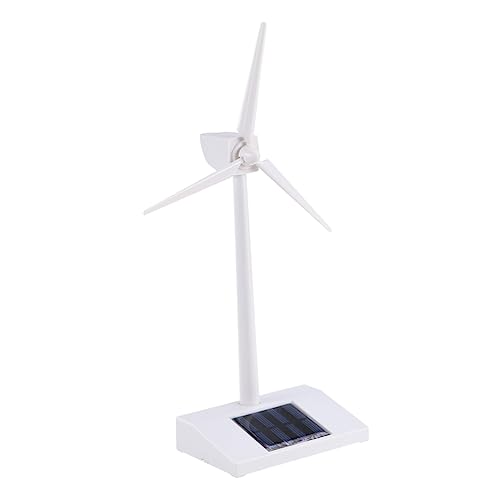 LRXIYODE Solarbetriebene Windmühlen Modell Desktop Windturbinen aus Abs Weiße für Bildung und Dekoration Perfektes Lernspielzeug für Kreative LRXIYODE Solarbetriebene Windmühlen Modell Desktop Windturbinen aus Abs Weiße für Bildung und Dekoration Perfektes Lernspielzeug für Kreative von LRXIYODE