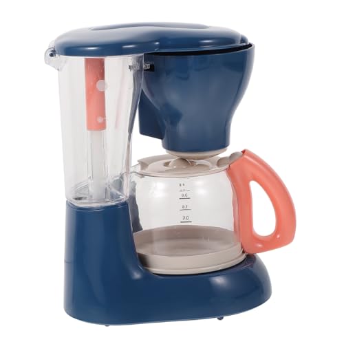 LRXIYODE Spiel Kaffeemaschine Mini Realistische Nachbildung ohne Batterie Abgerundete Kanten Pädagogisches Haushaltsspielzeug für Kreatives Rollenspiel und Frühe Entwicklung Geeignet für von LRXIYODE