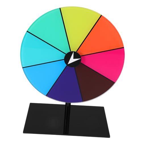 LRXIYODE Spiel Roulette Tischplatte Party Spiele Rad Garten Party Zubehör Preise Für Spiele Spiel Rad Acryl von LRXIYODE