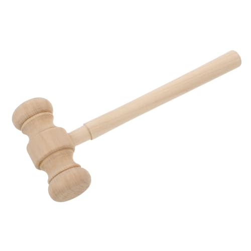 LRXIYODE Spielzeughammer Richterhammer Mini-hammerspielzeug Aus Holz Mini-holzhämmer Holzhammer Schlagwerkzeug Khaki Hölzern von LRXIYODE