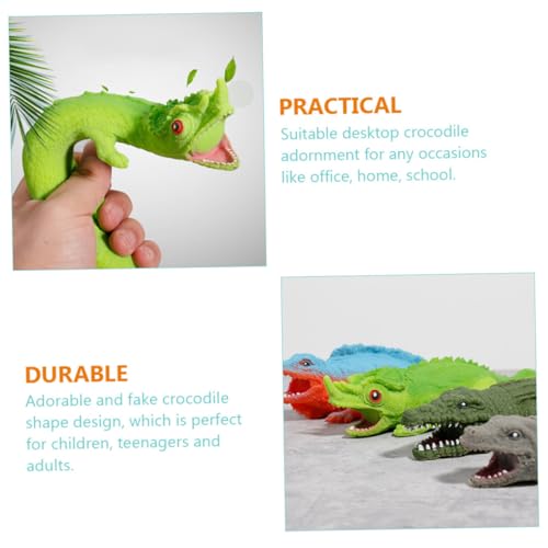 LRXIYODE Stressabbau Krokodil Form Elastisches Sensory Toy für Erwachsene Druckentlastendes Dehnbares Fidget zur Beruhigung und Stressreduktion LRXIYODE Stressabbau Krokodil Form Elastisches Sensory Toy für Erwachsene Druckentlastendes Dehnbares Fidget zur Beruhigung und Stressreduktion von LRXIYODE