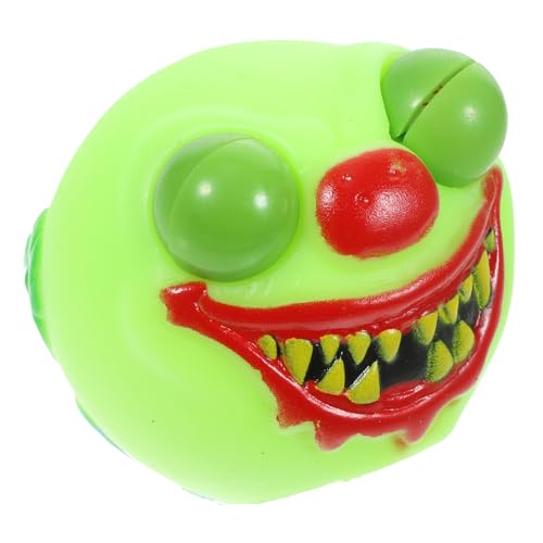 LRXIYODE Stressabbau Squeeze Ball aus Flexiblem TPR Material Langlebig und Elastisch Lustiges Antistress für Erwachsene für Büro und Freizeit Grün von LRXIYODE