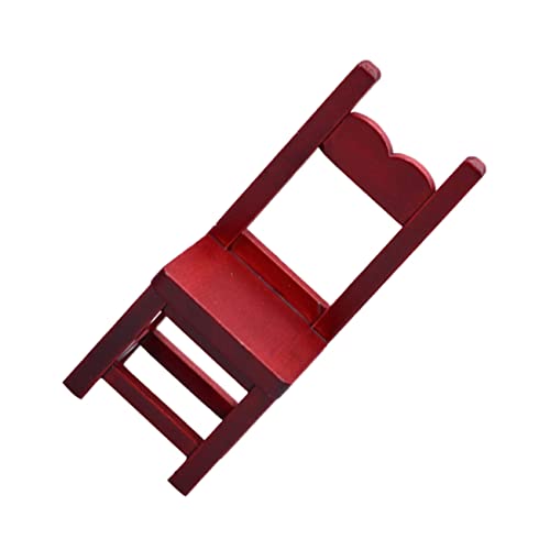 LRXIYODE Stuhl Stühle Möbel Verzierung Puppenhaus Möbel Mini Stuhl Modell Imitation Stuhl Modell Mini Möbel Modell Spielhaus Requisite Mini Stuhl Verzierung Rotes Holz LRXIYODE Stuhl Stühle Möbel Verzierung Puppenhaus Möbel Mini Stuhl Modell Imitation Stuhl Modell Mini Möbel Modell Spielhaus Requisite Mini Stuhl Verzierung Rotes Holz von LRXIYODE