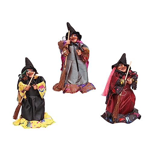 LRXIYODE Teiliges Halloween Hexenpuppen Dekorative Party Requisiten Gemischten Farben für Gruselige Festlichkeiten und Heimdekoration LRXIYODE Teiliges Halloween Hexenpuppen Dekorative Party Requisiten Gemischten Farben für Gruselige Festlichkeiten und Heimdekoration von LRXIYODE