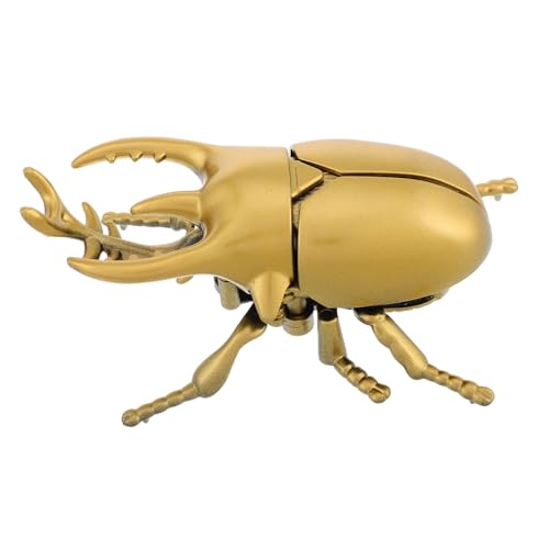 LRXIYODE Tierspielzeug Tier für Prank für Partys Hochwertiges Scherzspielzeug Insekten Wissenschaftliches gefälschte Fehler Plastik Golden von LRXIYODE