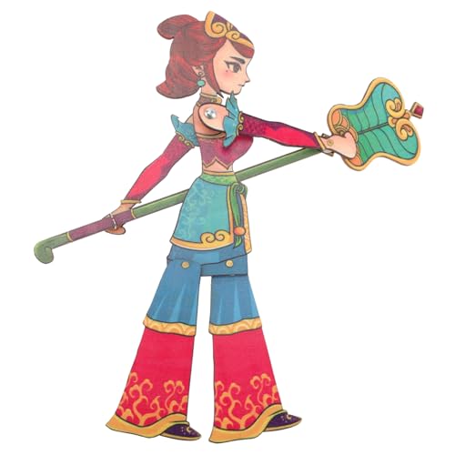 LRXIYODE Traditionelles Chinesisches Schattenpuppenspiel DIY Handpuppe Monkey King Leicht Tragbar Pädagogisch Kreativ für Familienaktivitäten LRXIYODE Traditionelles Chinesisches Schattenpuppenspiel DIY Handpuppe Monkey King Leicht Tragbar Pädagogisch Kreativ für Familienaktivitäten von LRXIYODE