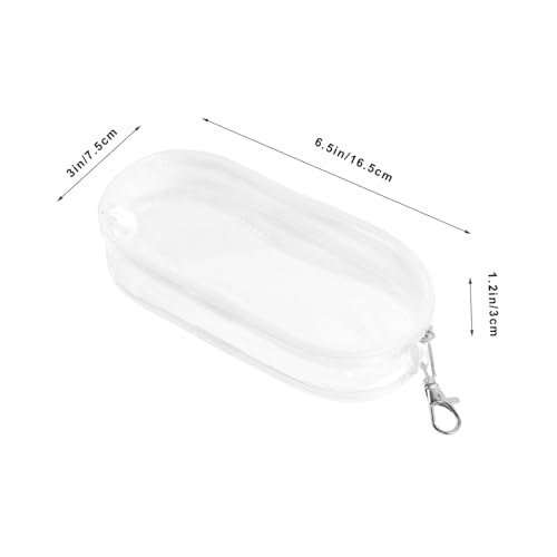 LRXIYODE Transparente Mini Puppen Aufbewahrungstasche Leicht Wasserabweisend Kleine Reisespeicher Tasche Praktisch für Puppen und Kleidung als Geschenk von LRXIYODE