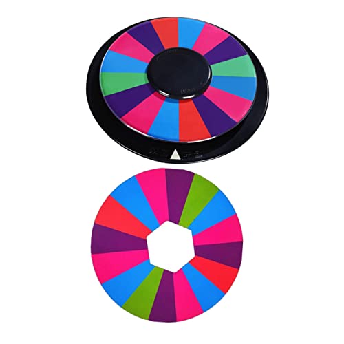 LRXIYODE Trinkspiel Drehspiel Felder Doppelseitig Robustes Partyspiel für Erwachsene Kompakt Tischspiel Zubehör für Ktv Bars und Gesellige Runden von LRXIYODE