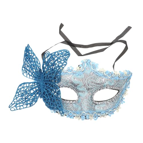 LRXIYODE Venezianische Halbe Gesicht Maske Schmetterlingsdesign Spitzenmaskerade mit Band Damen Kostüm Party Karneval Ball Halloween Cosplay LRXIYODE Venezianische Halbe Gesicht Maske Schmetterlingsdesign Spitzenmaskerade mit Band Damen Kostüm Party Karneval Ball Halloween Cosplay von LRXIYODE