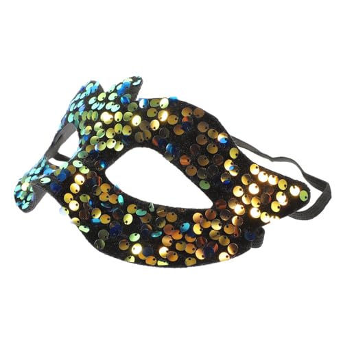 LRXIYODE Venezianische Masquerade Maske Gold Pailletten Halbgesichtsmaske Elegant Mysterious Damen Kostüm Party Fasching Karneval Halloween Cosplay Zubehör LRXIYODE Venezianische Masquerade Maske Gold Pailletten Halbgesichtsmaske Elegant Mysterious Damen Kostüm Party Fasching Karneval Halloween Cosplay Zubehör von LRXIYODE
