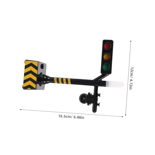 LRXIYODE Verkehrsampel mit Realistischem Sound Lichtfunktion Inklusive Kamera-Blitz Simulation Pädagogisches Modell für Verkehrssicherheit und Frühe Bildung zu Hause Kindergarten von LRXIYODE