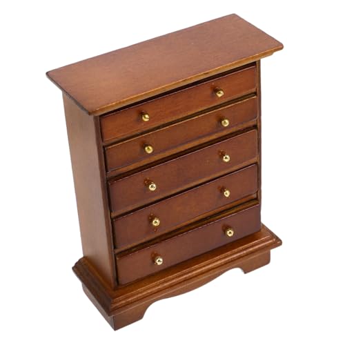 LRXIYODE Vintage Design Retro Puppenhausmöbel Kompakt Stabil Für Schlafzimmer Sammler Braun LRXIYODE Vintage Design Retro Puppenhausmöbel Kompakt Stabil Für Schlafzimmer Sammler Braun von LRXIYODE
