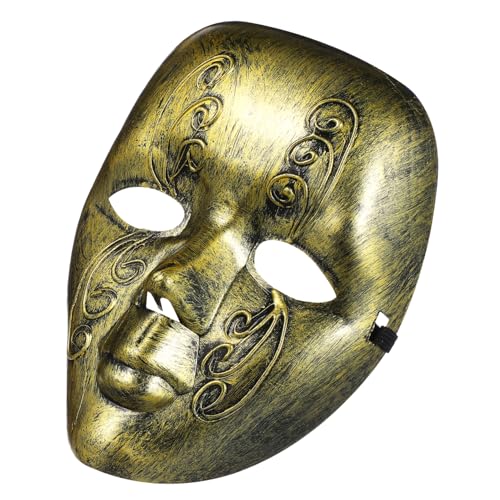 LRXIYODE Vintage Stil Maske für Maskerade Einzigartige Vollmaske für Halloween und Karneval Kreative Gestaltung und Langlebig für Kostümpartys und Festlichkeiten LRXIYODE Vintage Stil Maske für Maskerade Einzigartige Vollmaske für Halloween und Karneval Kreative Gestaltung und Langlebig für Kostümpartys und Festlichkeiten von LRXIYODE