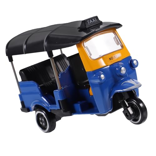 LRXIYODE Vintage Thai Dreirad Modell aus Legierung und Kunststoff Robustes Leichtes Tisch Ornament mit Rustikalem Design Dekorative Miniatur Dreirad Figur für Schreibtisch und LRXIYODE Vintage Thai Dreirad Modell aus Legierung und Kunststoff Robustes Leichtes Tisch Ornament mit Rustikalem Design Dekorative Miniatur Dreirad Figur für Schreibtisch und von LRXIYODE