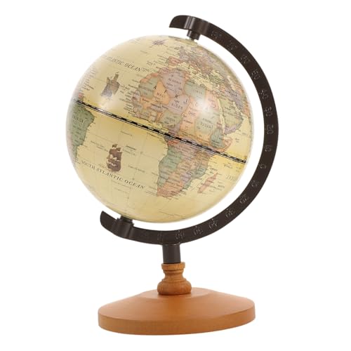 LRXIYODE Vintage Tischglobus Retro Dekoration für Schreibtisch Wohn und Büro Ornament Kompakte für Wohnräume und Kinderzimmer Fördert Weltentdeckung und Spielspaß LRXIYODE Vintage Tischglobus Retro Dekoration für Schreibtisch Wohn und Büro Ornament Kompakte für Wohnräume und Kinderzimmer Fördert Weltentdeckung und Spielspaß von LRXIYODE