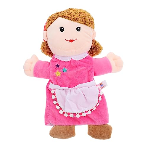 LRXIYODE Weiche Handpuppe Kuscheliges Stoffspielzeug für Interaktives Erzählspielzeug Geeignet für Kindergarten Vorschule und Kreatives Rollenspiel von LRXIYODE