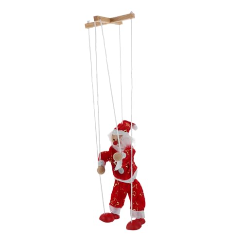 LRXIYODE Weihnachtliche Holzmarionette aus Natürlichem Holz und Lustige Fadenspielpuppe mit Buntem Design Kindgerechtes Kreativspielzeug Fingerfertigkeit und Denkvermögen LRXIYODE Weihnachtliche Holzmarionette aus Natürlichem Holz und Lustige Fadenspielpuppe mit Buntem Design Kindgerechtes Kreativspielzeug Fingerfertigkeit und Denkvermögen von LRXIYODE