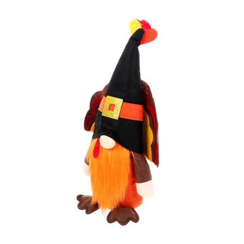 LRXIYODE Witzige GNOME Puppe aus Hautfreundlichem Material Kleine Thanksgiving Dekoration Geschenk für Freundinnen Romantische Veranstaltung Accessoire Kuscheliges Plüschtier für Party und von LRXIYODE